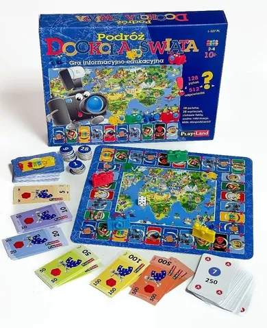 Playland, Podróż dookoła świata, gra edukacyjna