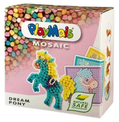 PlayMais, Mosaic, zestaw kreatywny, kucyki