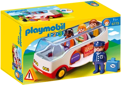 Playmobil, 1.2.3., Autobus wycieczkowy, 6773