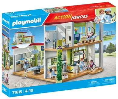 Playmobil, Action Heroes, Nowoczesny szpital, 71615