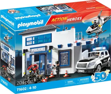 Playmobil, Action Heroes, Posterunek policji, 71602