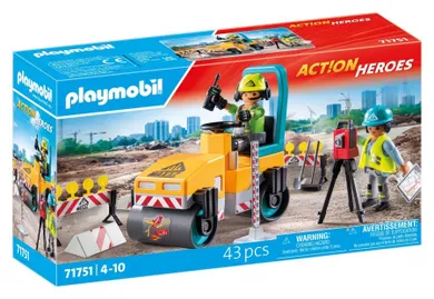 Playmobil, Action Heroes, Roboty drogowe, 71751