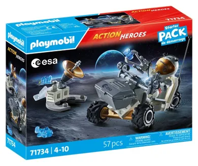 Playmobil, Action Heroes, Starter Pack: Misja w kosmosie, 71734