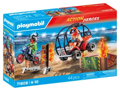 Playmobil, Action Heroes, Stunt Show, 71808