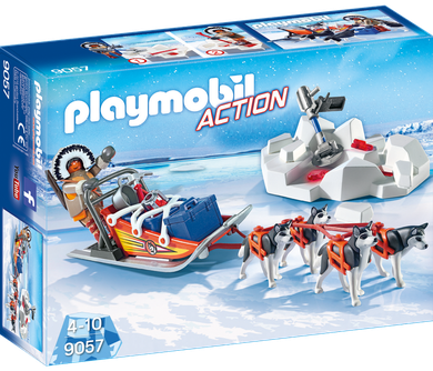 Playmobil, Action, Psi zaprzęg, 9057