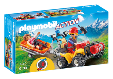 Playmobil, Action, Quad ratownictwa górskiego, 9130