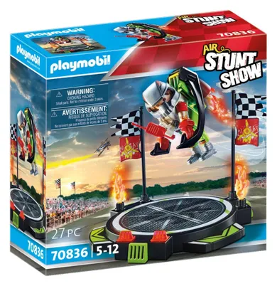 Playmobil, Air Stuntshow, Plecak odrzutowy, 70836