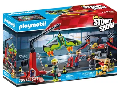 Playmobil, Air Stuntshow, Stacja serwisowa, 70834