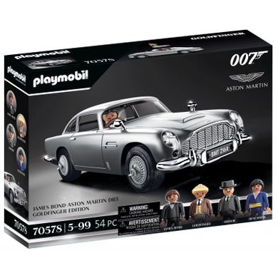 Playmobil, Aston Martin 70578 James Bond Aston Martin DB5 - Goldfinger, samochód z figurkami i akcesoriami, 70578