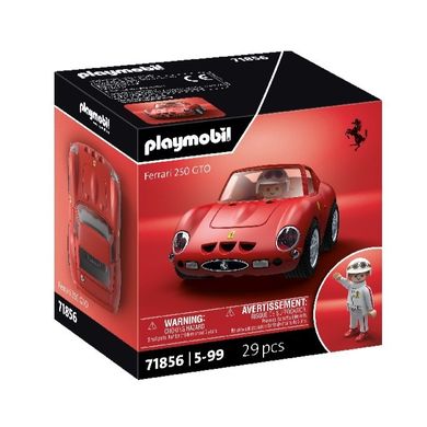 PLAYMOBIL 71856 Ferrari 250 GTO, Playmobil voiture Icon Cars, Classic Cars, 29 pièces, Kidulte, Dès 14 ans - Jeux - Jouets