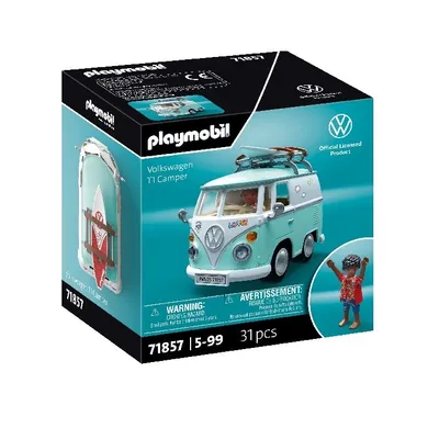 Playmobil, Cars, Volkswagen T1 Camper, 71857