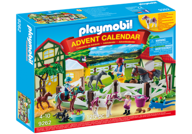 Playmobil, Christmas, Kalendarz adwentowy Stadnina koni, 9262