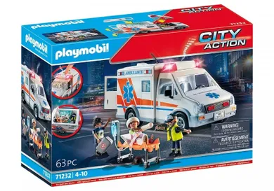 Playmobil, City Action, Ambulans, 71232