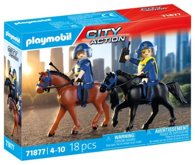 Playmobil, City Action, Policja konna, 71877