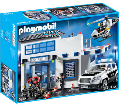Playmobil, City Action, Posterunek policji, 9372