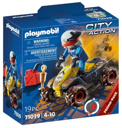 Playmobil, City Action, Quad offroadowy, 71039