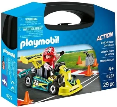 Playmobil, City Action, Skrzyneczka Gokart, 9322