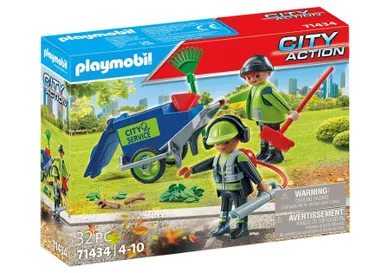 Playmobil, City Action, Zespół sprzątający miasto, 71434