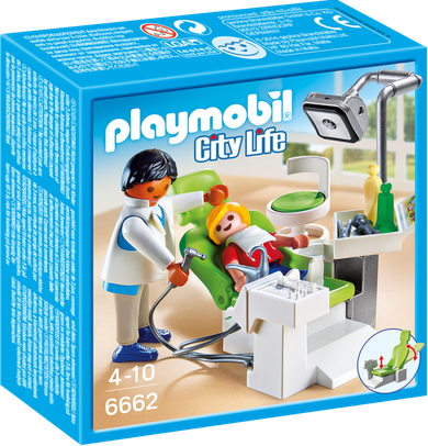 Playmobil, City Life, Dentysta, 6662