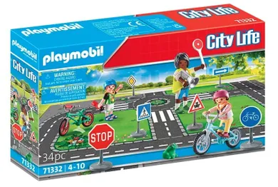 Playmobil, City Life, Kurs rowerowy, 71332