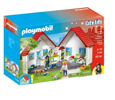 Playmobil, City Life, Przenośny sklep zoologiczny, 71396