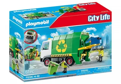 Playmobil, City Life, Samochód do recyklingu, 71234