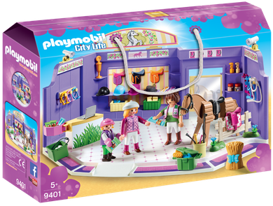 Playmobil, City Life, Sklep jeździecki, 9401