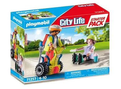 Playmobil, City Life, Starter Pack: Akcja ratunkowa, 71257