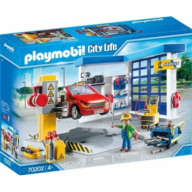 Playmobil, City Life, Warsztat samochodowy, 70202