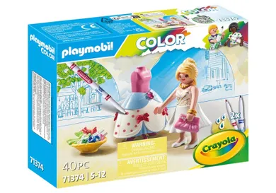Playmobil, Color, Modna sukienka, 71374