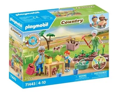 Playmobil, Country, Ogródek warzywny u dziadków, 71443