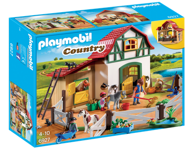 Playmobil, Country, Stadnina kucyków, 6927