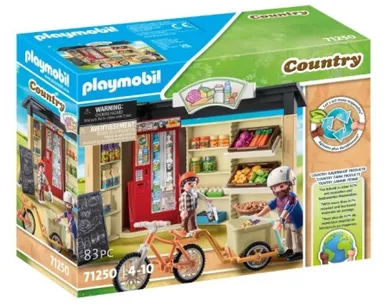 Playmobil, Country, Wiejski sklep całodobowy, 71250