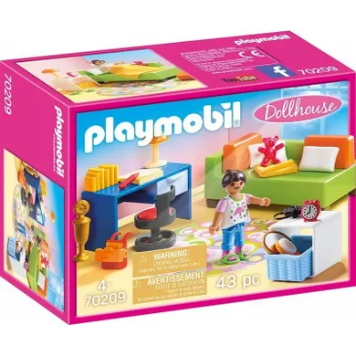 Playmobil, Dollhouse, Pokój nastolatka, 70209