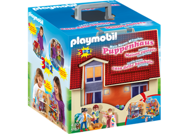 Playmobil, Dollhouse, Przenośny domek dla lalek, 5167