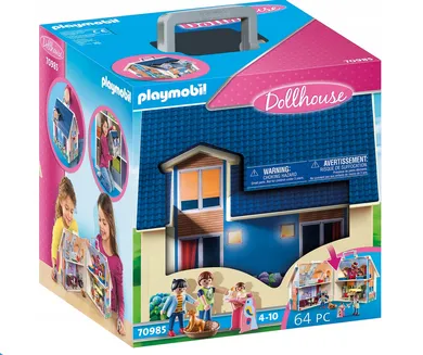 Playmobil, Dollhouse, Przenośny domek dla lalek, 70985