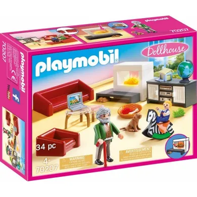 Playmobil, Dollhouse, Przytulny salon, 70207
