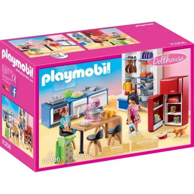 Playmobil, Dollhouse, Rodzinna kuchnia, 70206