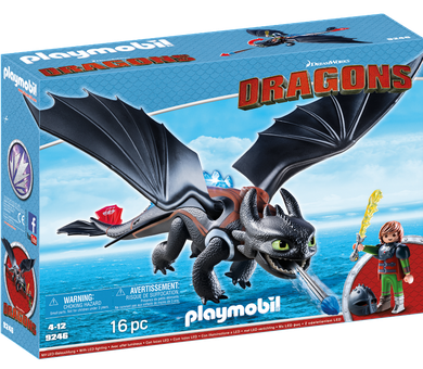 Playmobil, Dragons, Czkawka i Szczerbatek, 9246