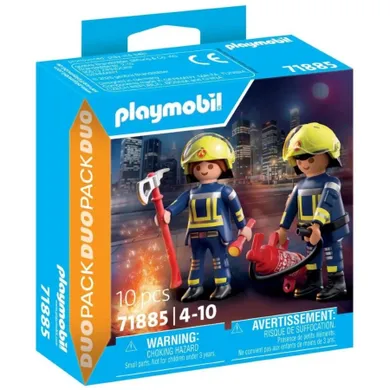 Playmobil, Duo Pack, Straż pożarna, 71885