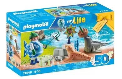 Playmobil, Family Fun, Karmienie zwierząt, 71448