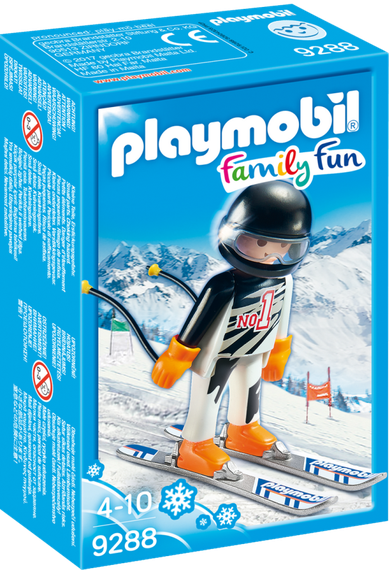Playmobil, Family Fun, Narciarz, 9288