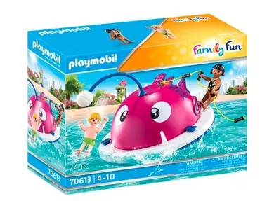 Playmobil, Family Fun, Pływająca wyspa ze skałami do wspinaczki, 70613