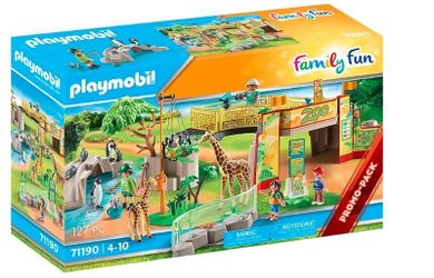 Playmobil, Family Fun, Przygoda w zoo, 71190
