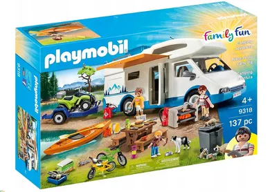Playmobil, Family Fun, Wycieczka samochodem kempingowym, 9318