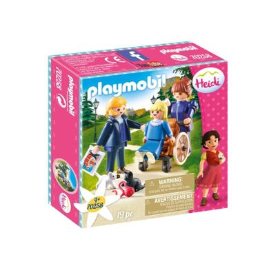 Playmobil, Heidi, Klara z tatą i panną Rottenmeier, 70258