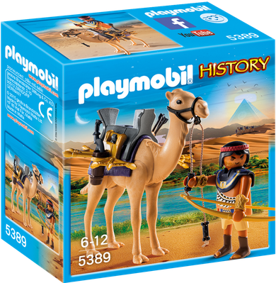 Playmobil, History, Egipski wojownik z wielbłądem, 5389