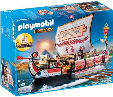 Playmobil, History, Rzymska galera, 5390