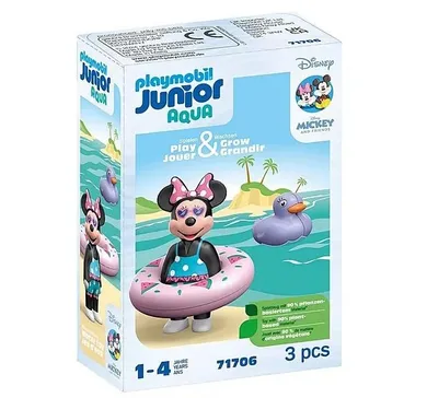 Playmobil, Junior, Disney, Myszka Minnie i wycieczka na plażę, 71706