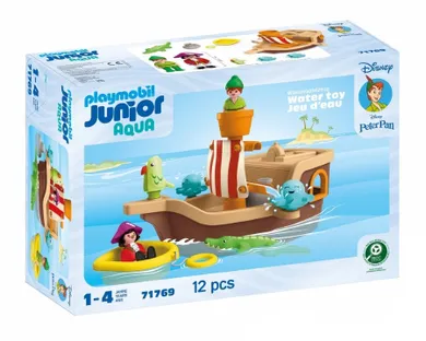 Playmobil, Junior, Disney, Piracki statek Piotrusia Pana, 71769